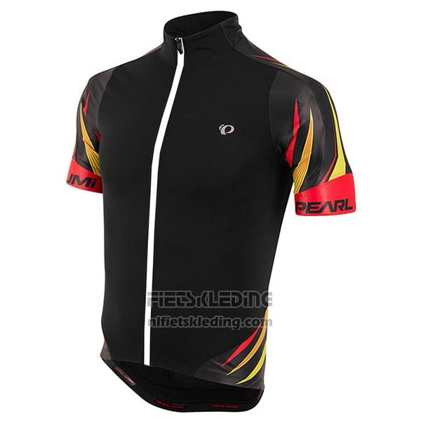 2017 Fietskleding Pearl Izumi Zwart en Rood Korte Mouwen en Koersbroek